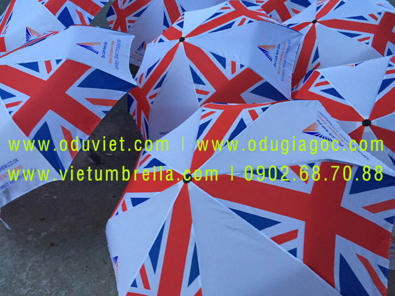 xưởng sản xuất ô dù cầm tay in logo quảng cáo